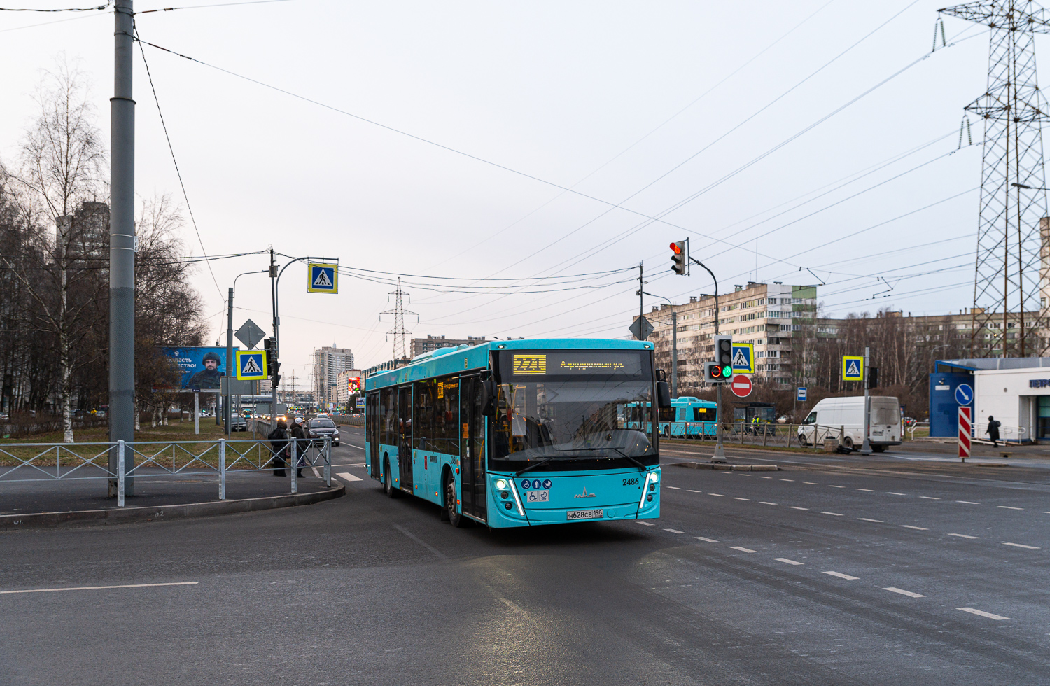 Saint Petersburg, MAZ-203.047 # 2486