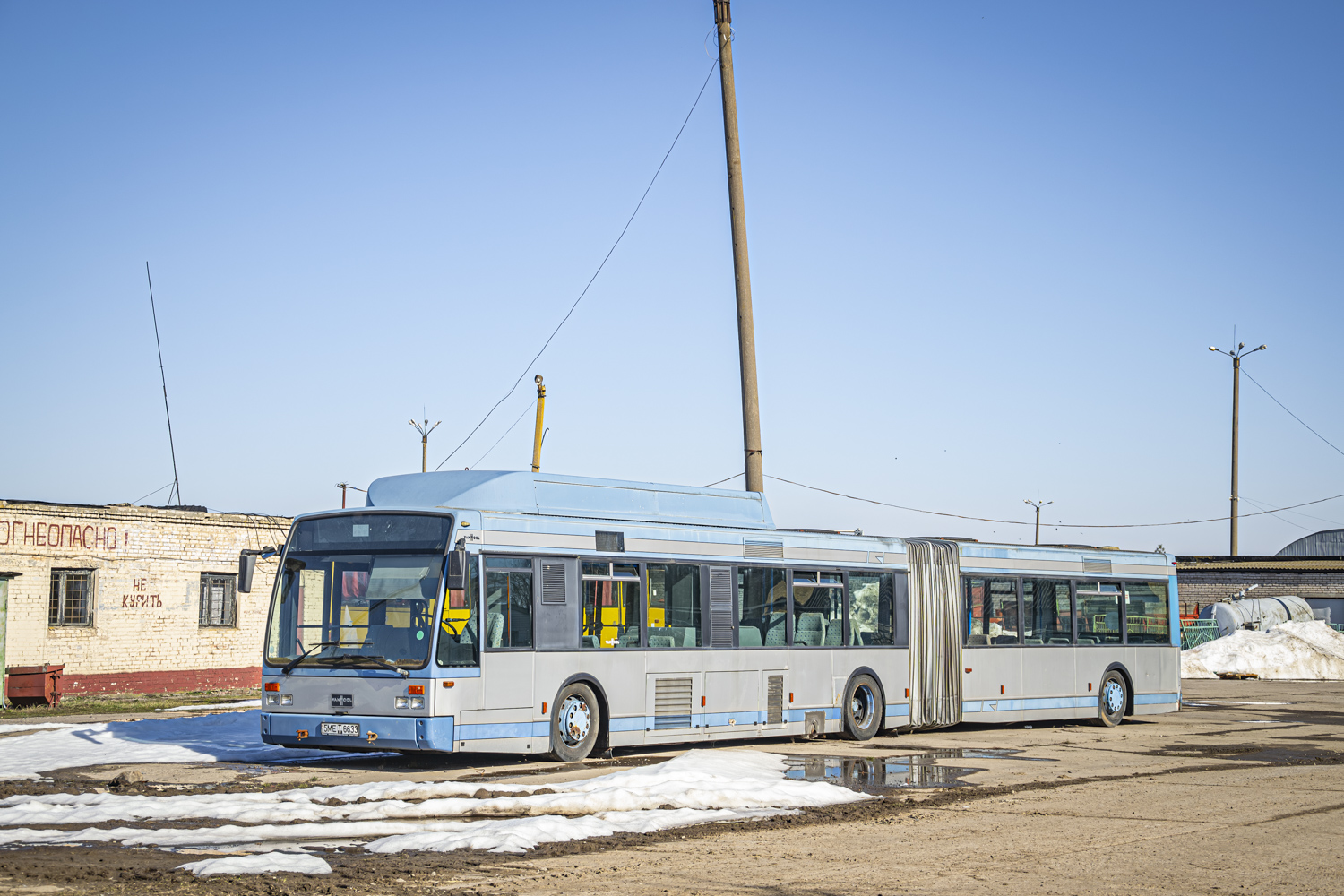 Мінская вобласць, Van Hool AG300/1 № 5 МЕ Т 6633