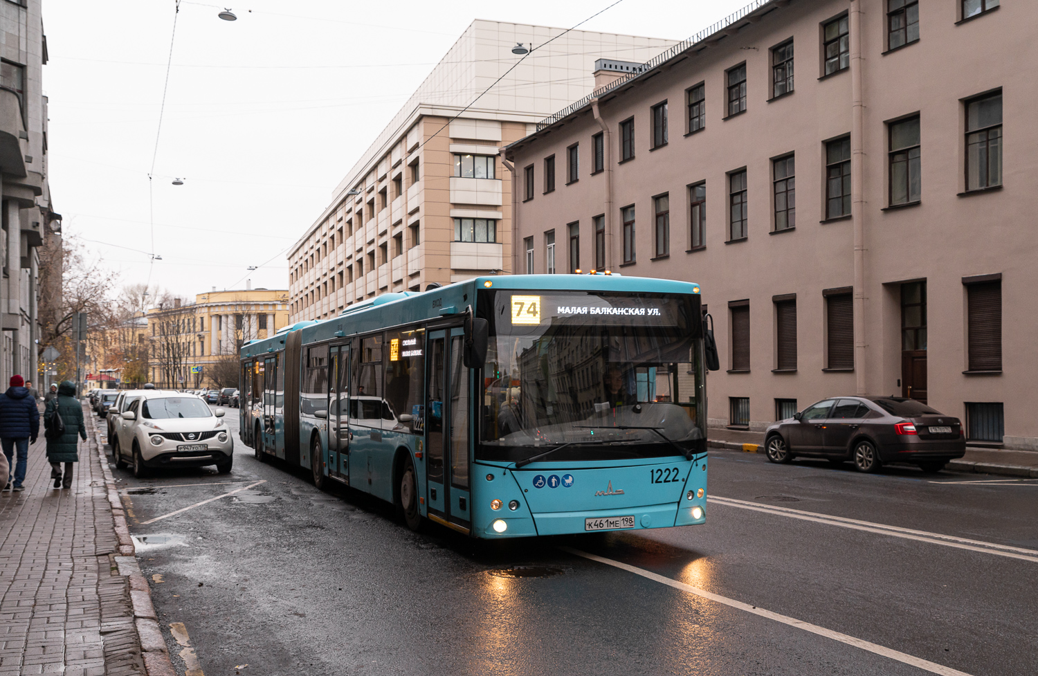Saint Petersburg, MAZ-216.066 # 1222