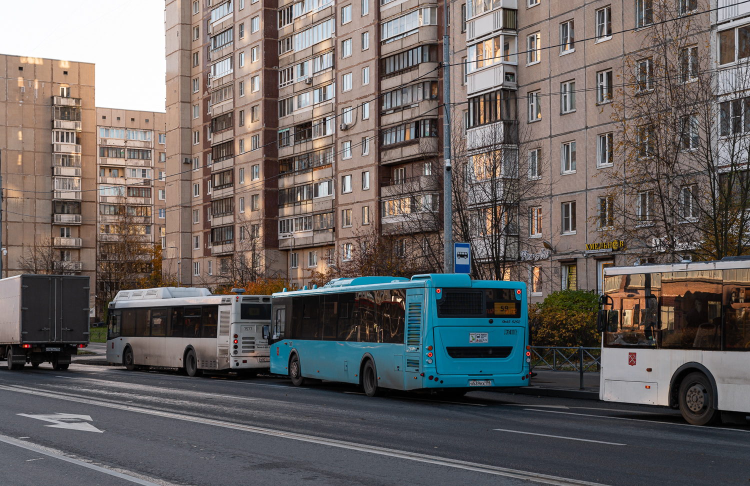 Saint Petersburg, LiAZ-5292.65 # 7411