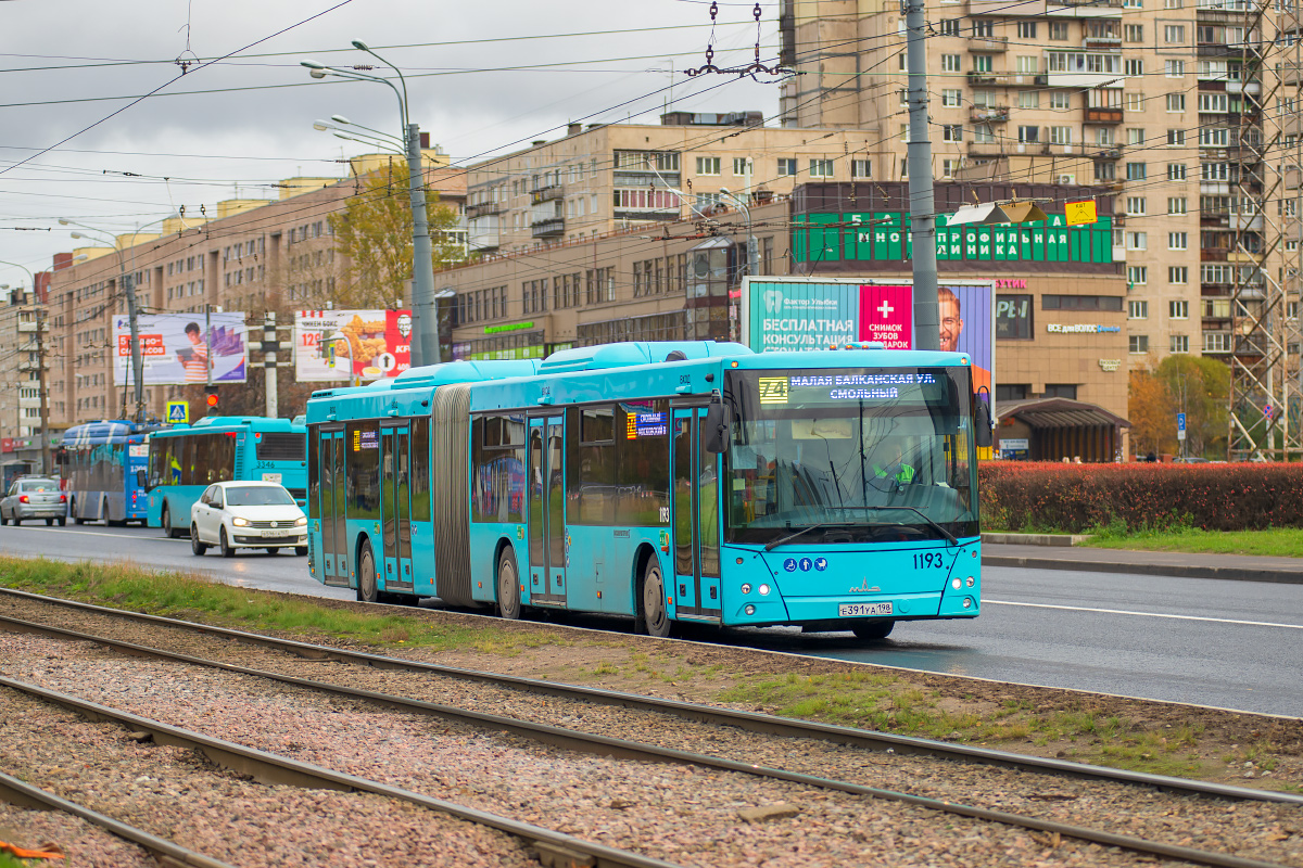 Saint Petersburg, MAZ-216.066 # 1193