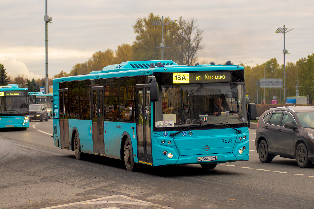 Saint Petersburg, LiAZ-5292.67 (LNG) # 7533