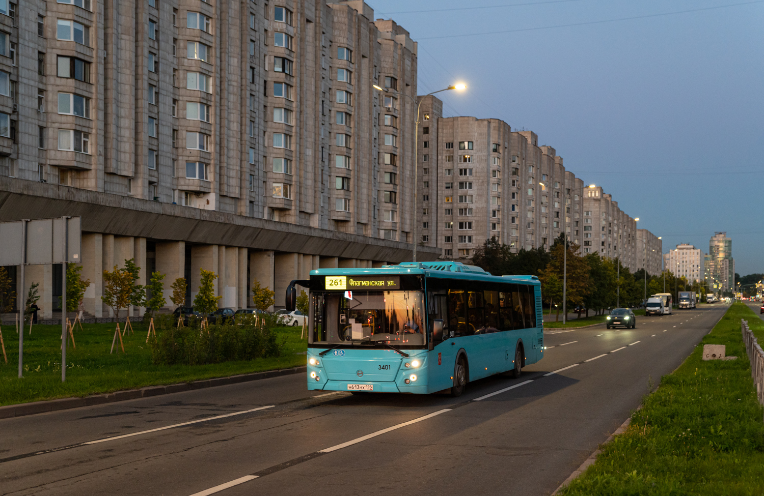 Saint Petersburg, LiAZ-5292.65 # 3401