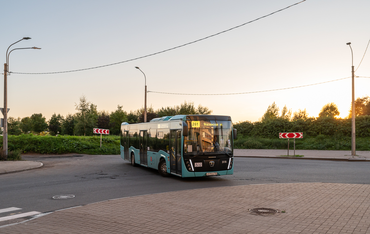 Saint Petersburg, NefAZ-5299-40-52 # 3115
