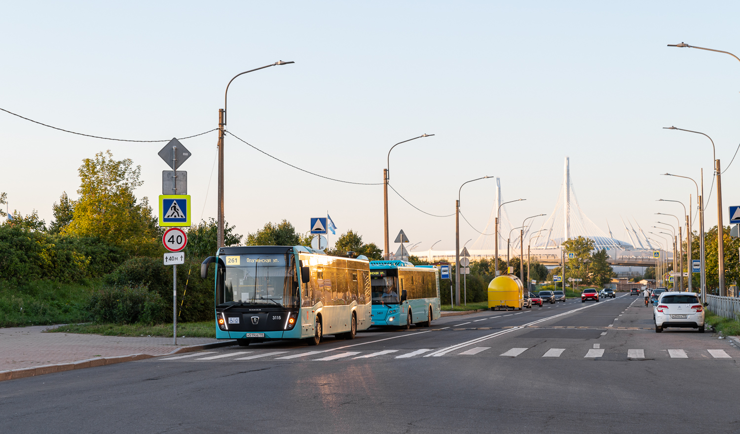 Saint Petersburg, NefAZ-5299-40-52 # 3115