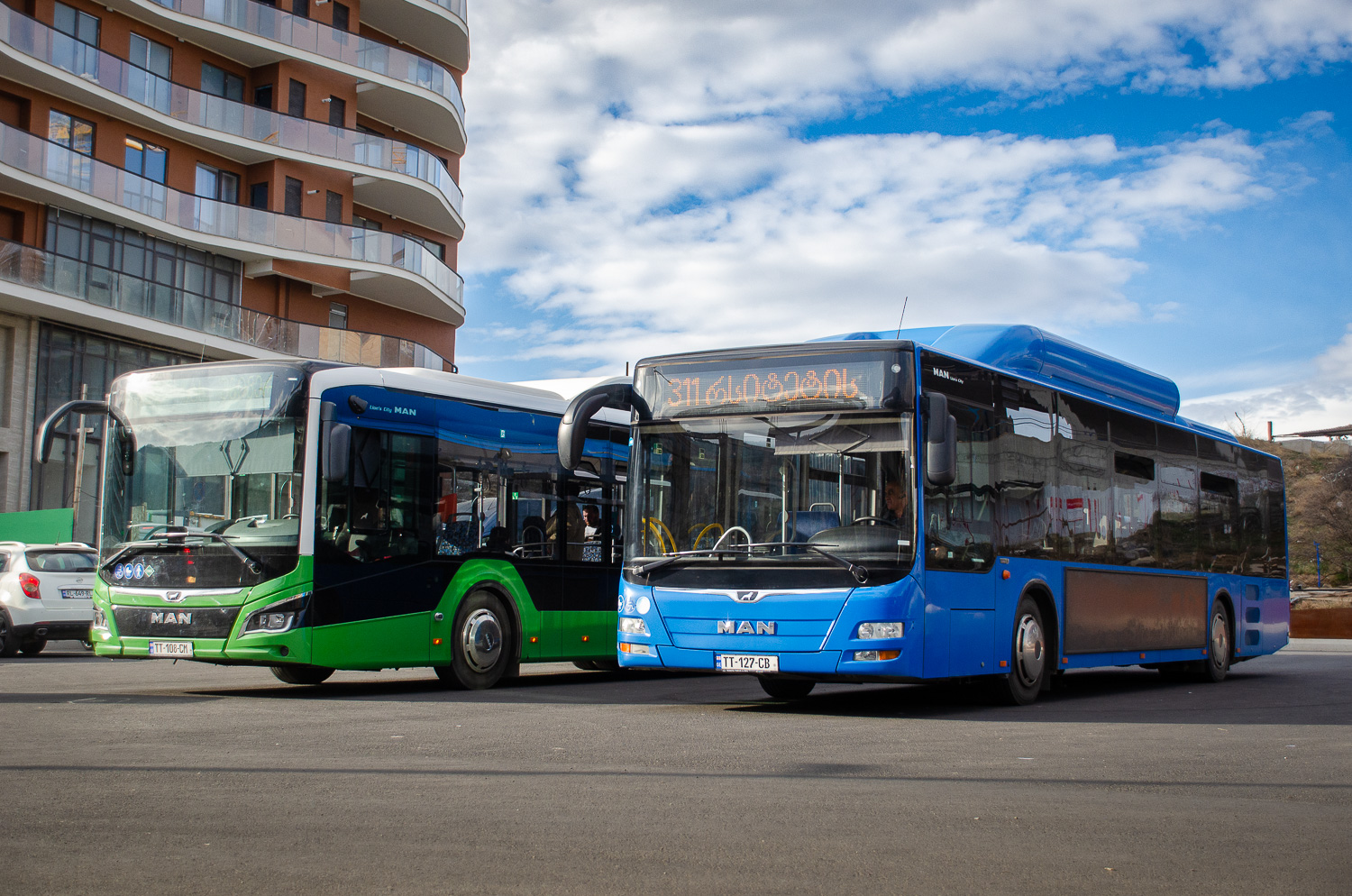 Tbilisi, MAN A21 Lion's City NL313 CNG # TT-127-CB
