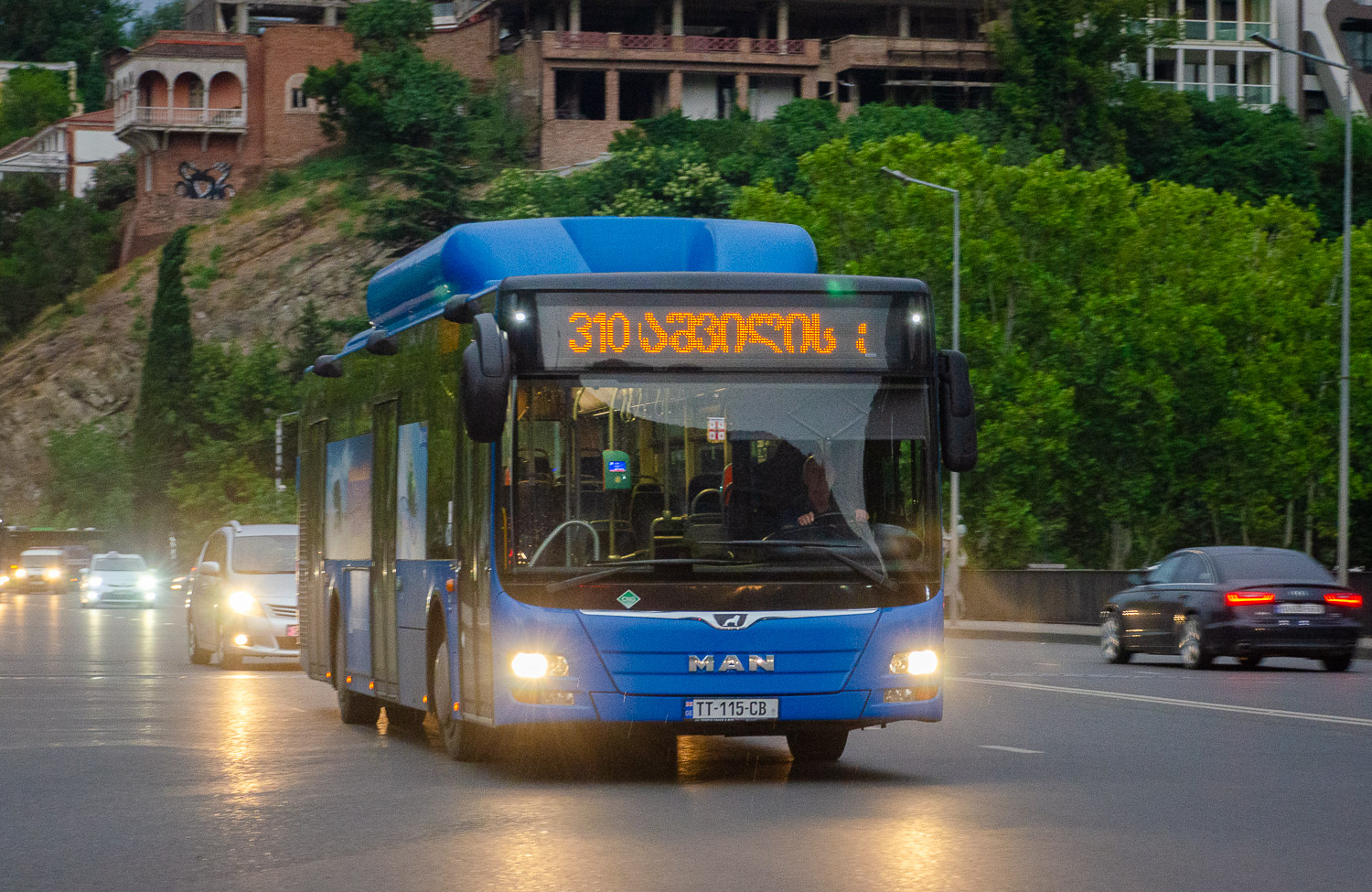 Tbilisi, MAN A21 Lion's City NL313 CNG # TT-115-CB