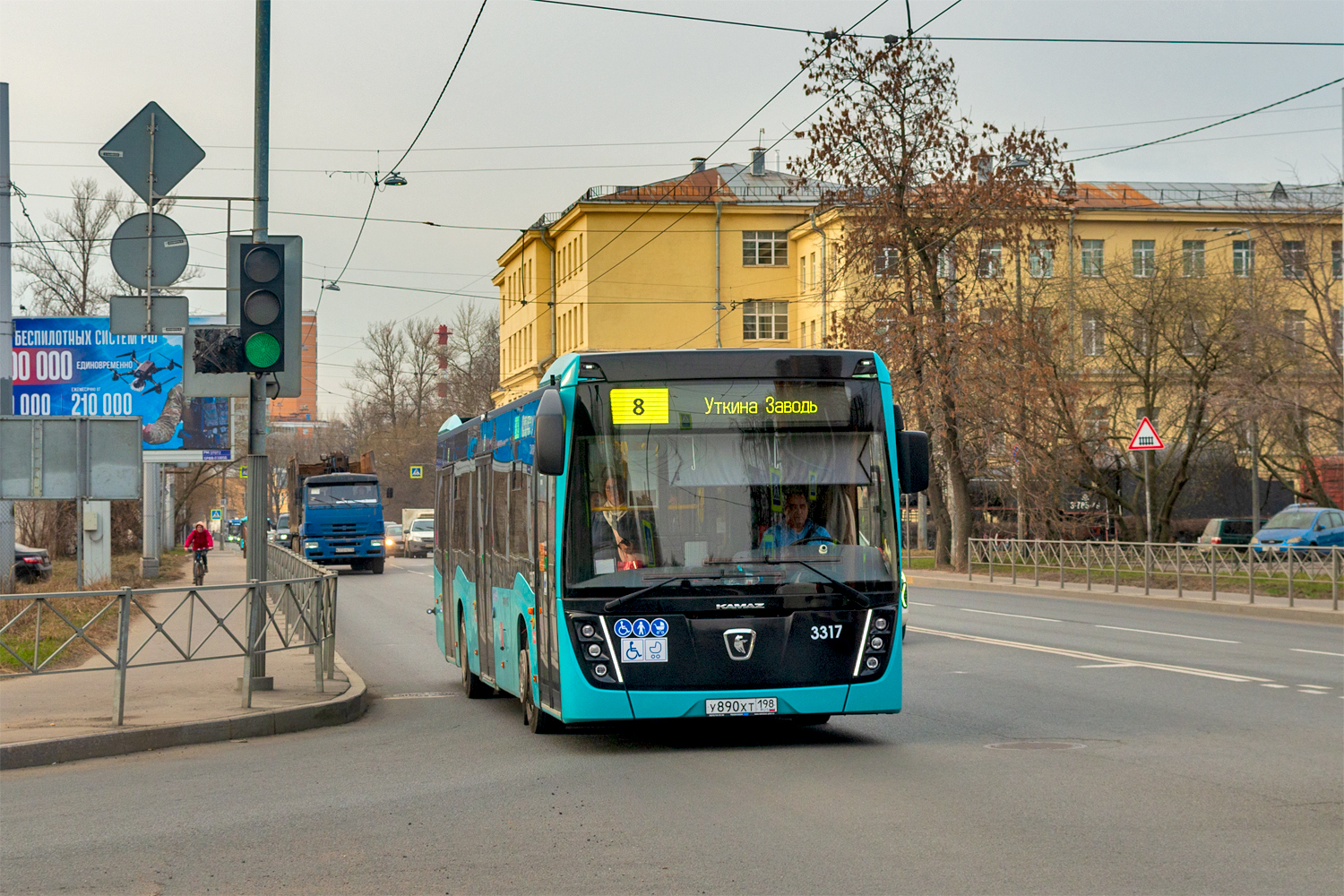 Saint Petersburg, NefAZ-5299-40-52 # 3317