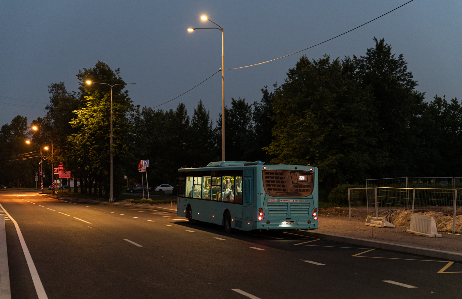 Saint Petersburg, Volgabus-5270.G2 (LNG) # 6190