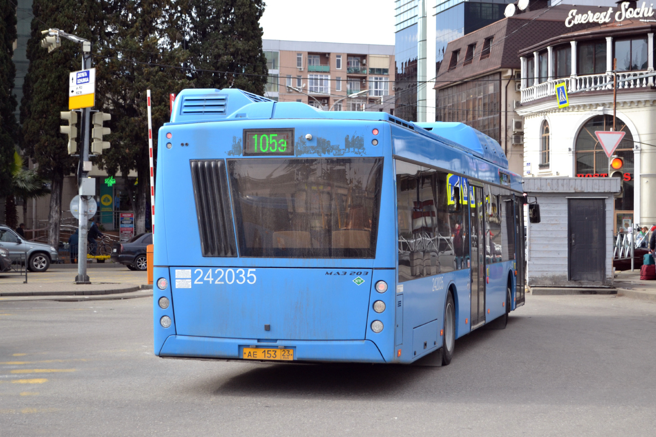 Sochi, MAZ-203.C65 # 242035