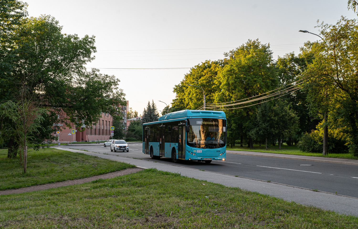 Saint Petersburg, Volgabus-5270.G2 (CNG) # 5958