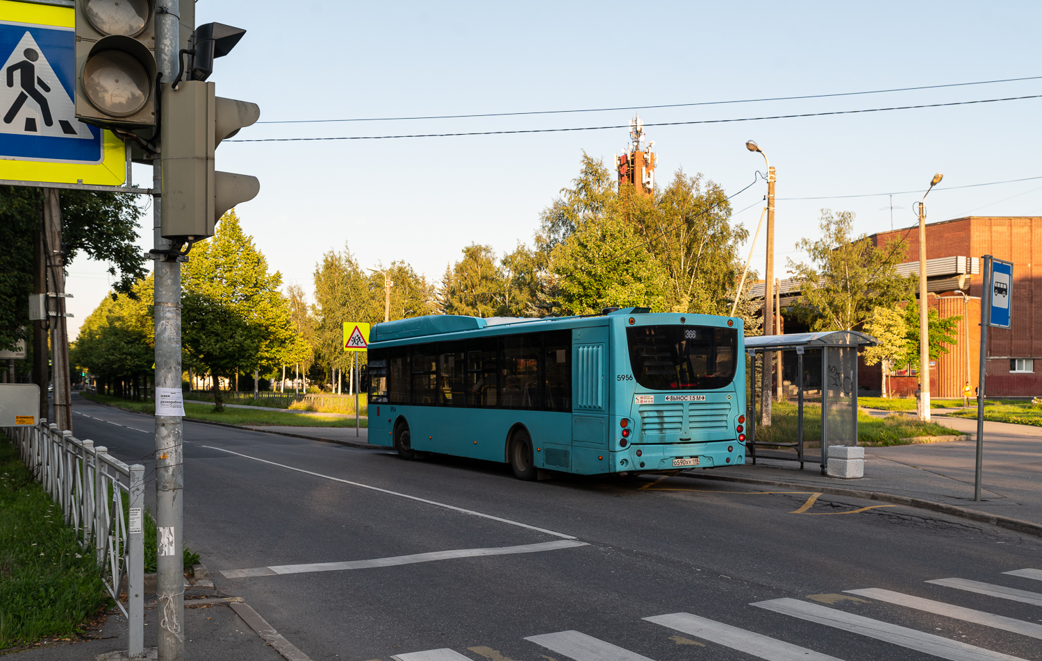 Saint Petersburg, Volgabus-5270.G2 (CNG) # 5956