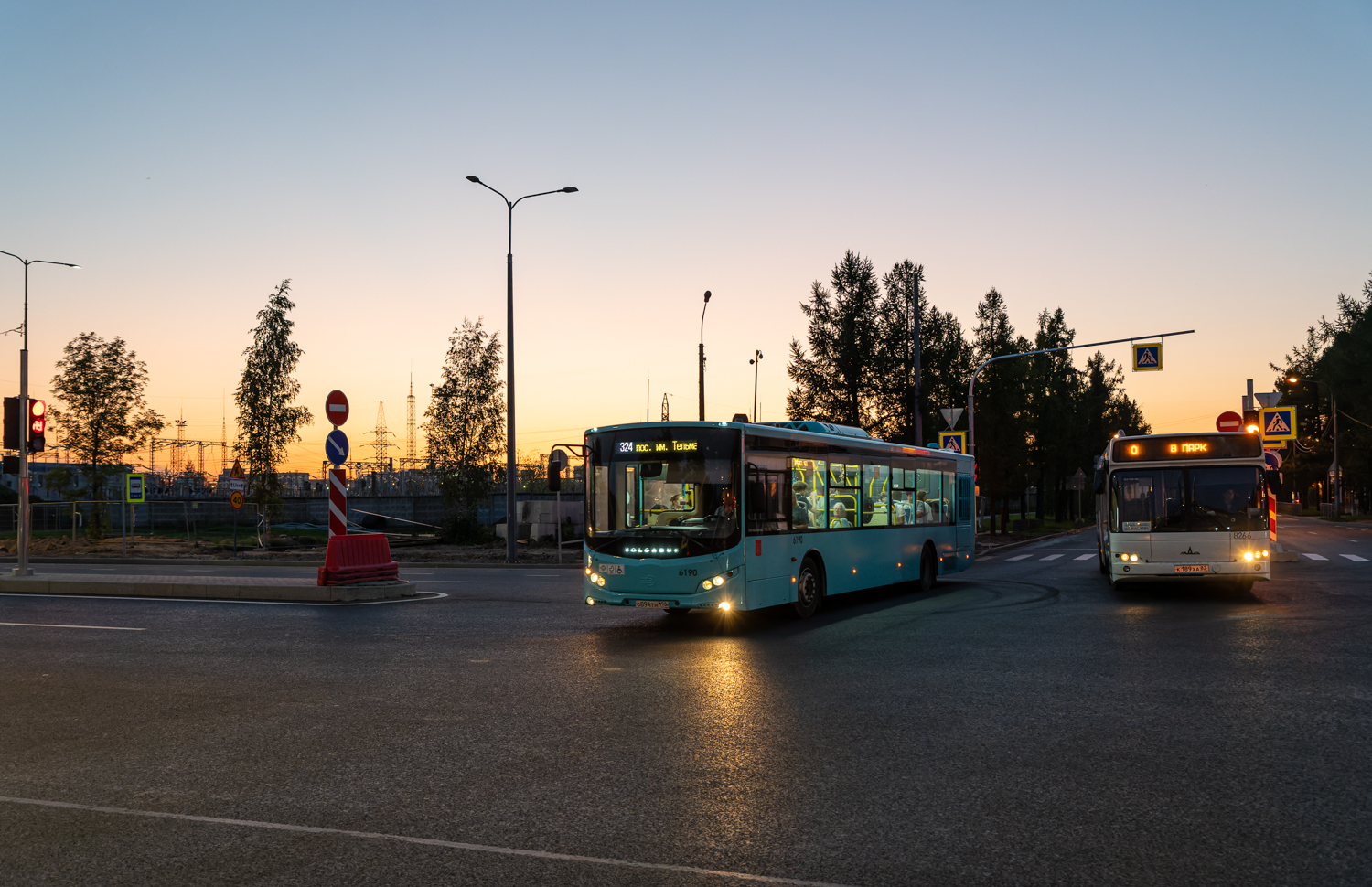 Saint Petersburg, Volgabus-5270.G2 (LNG) # 6190