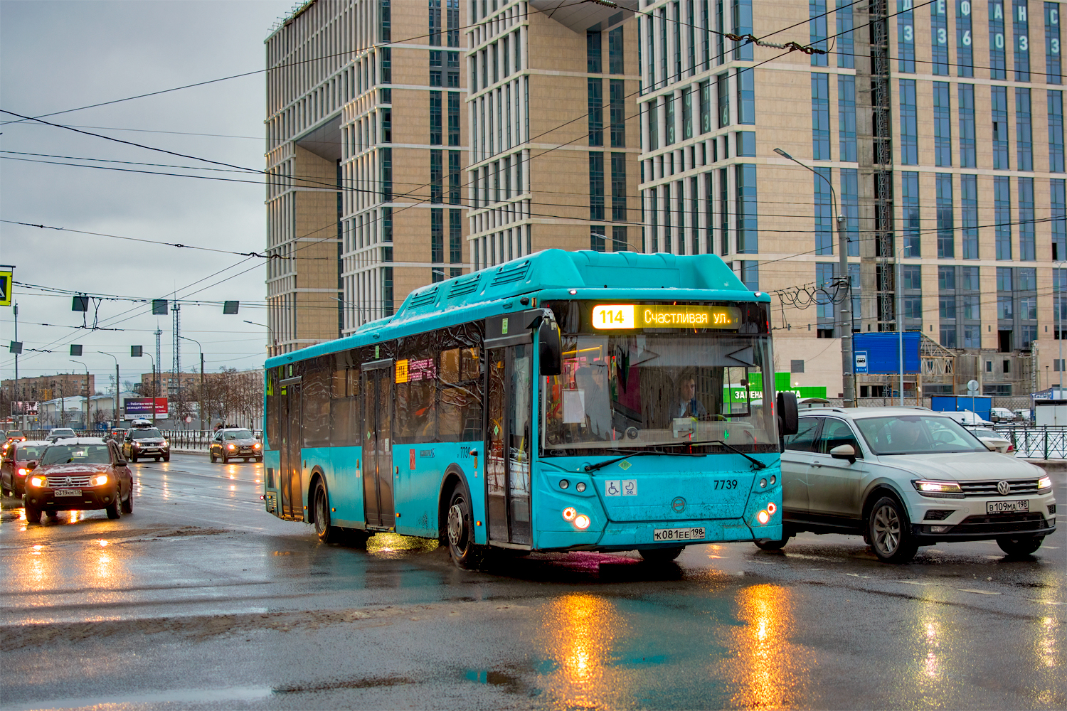 Saint Petersburg, LiAZ-5292.67 (CNG) # 7739