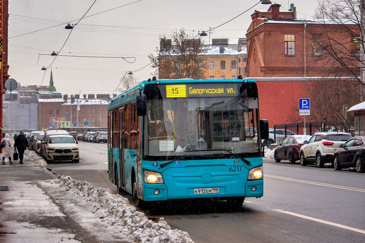 Saint Petersburg, LiAZ-4292.60 # 6217