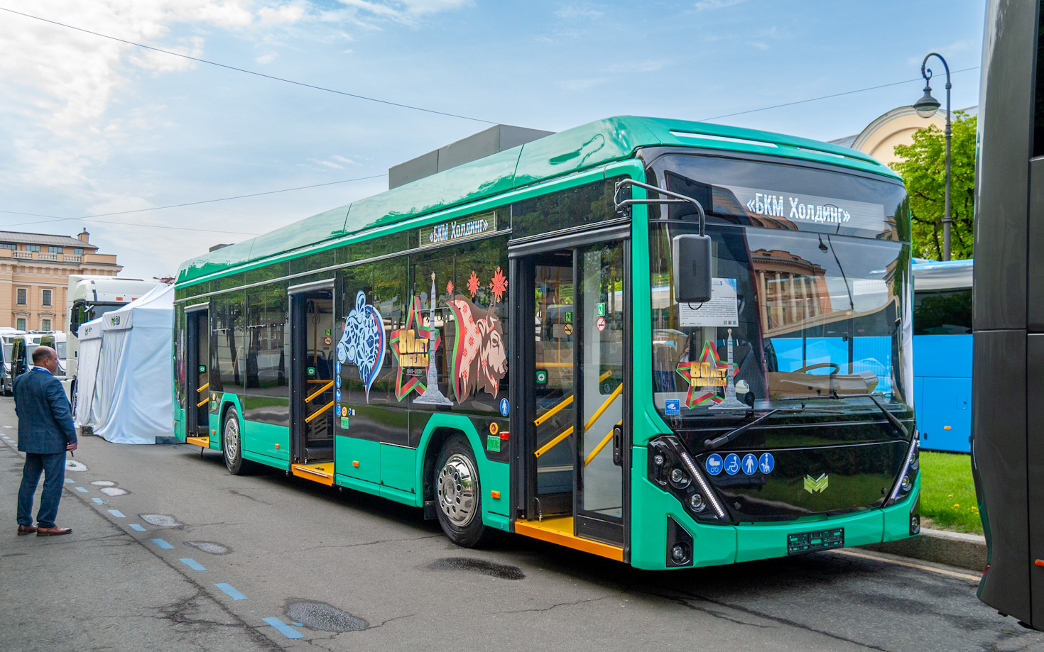 Minsk, BKM E321 "Olgerd" # [E321-92]; Saint Petersburg — VI International Transport Festival "SPbTransportFest-2025"
