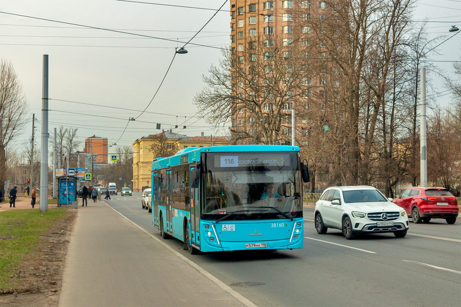 Saint Petersburg, MAZ-203.947 # 38160