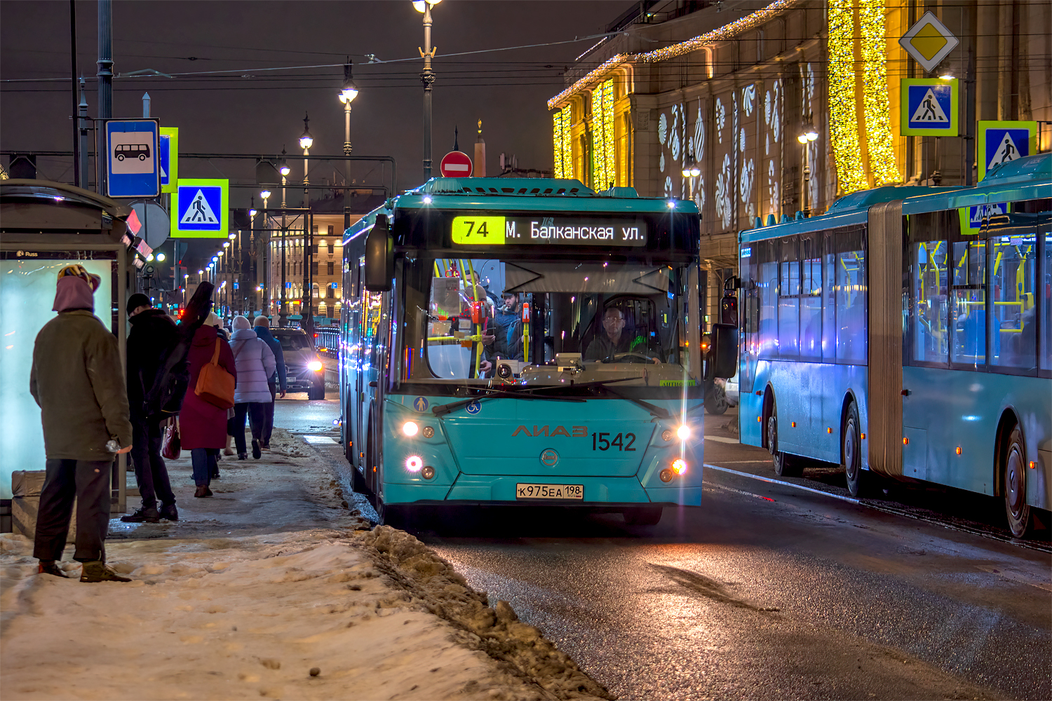 Saint Petersburg, LiAZ-5292.65 # 1542