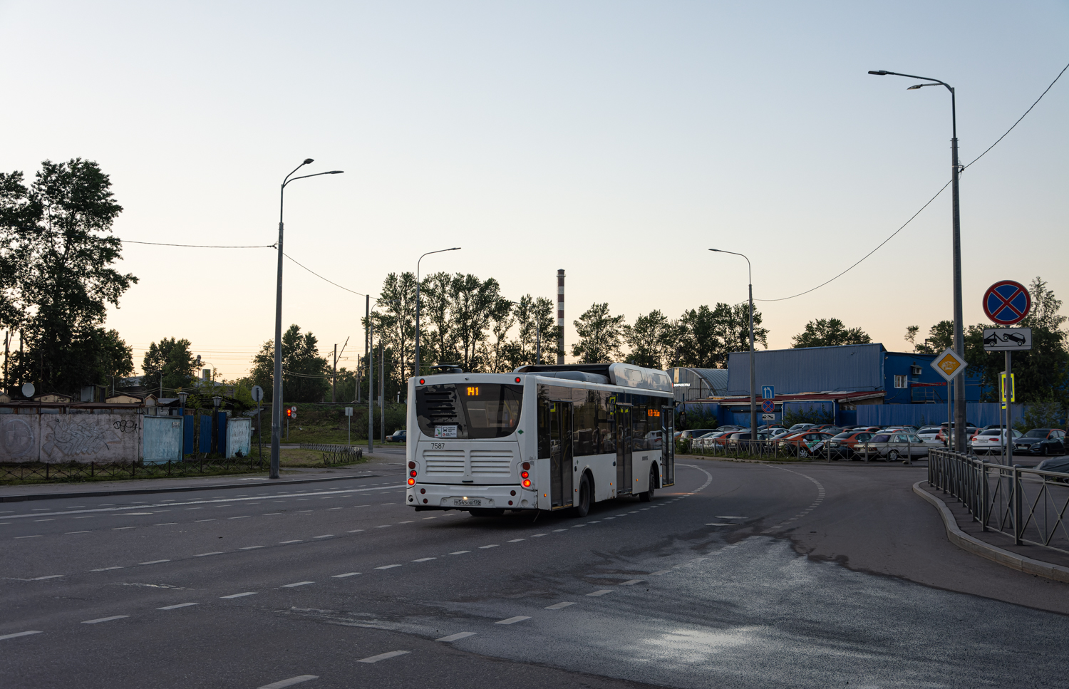 Saint Petersburg, Volgabus-5270.G2 (CNG) # 7587
