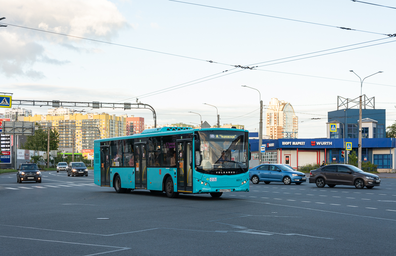 Saint Petersburg, Volgabus-5270.G4 (LNG) # 6317