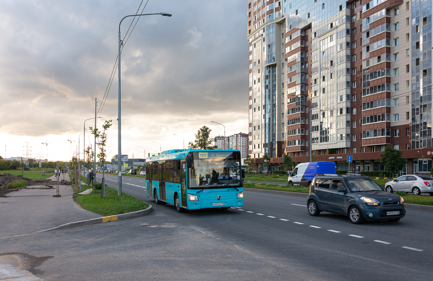 Saint Petersburg, LiAZ-4292.60 # 6714