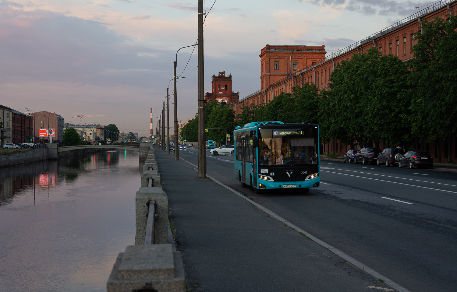 Saint Petersburg, Volgabus-4298.G4 (LNG) # 7091