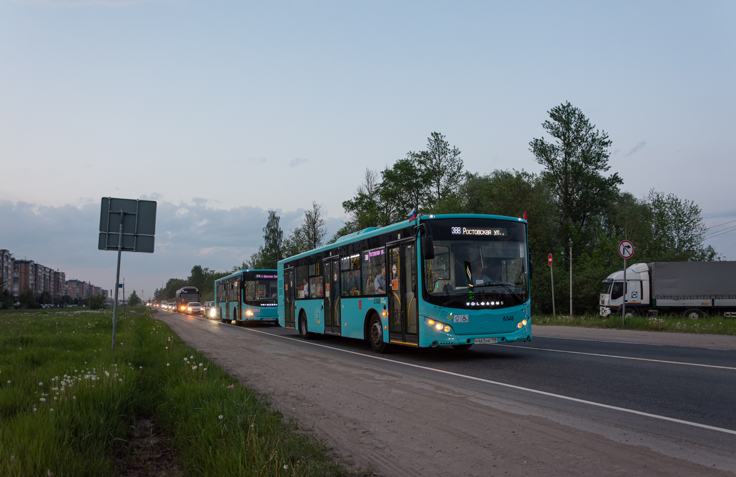 Saint Petersburg, Volgabus-5270.G4 (LNG) # 6348
