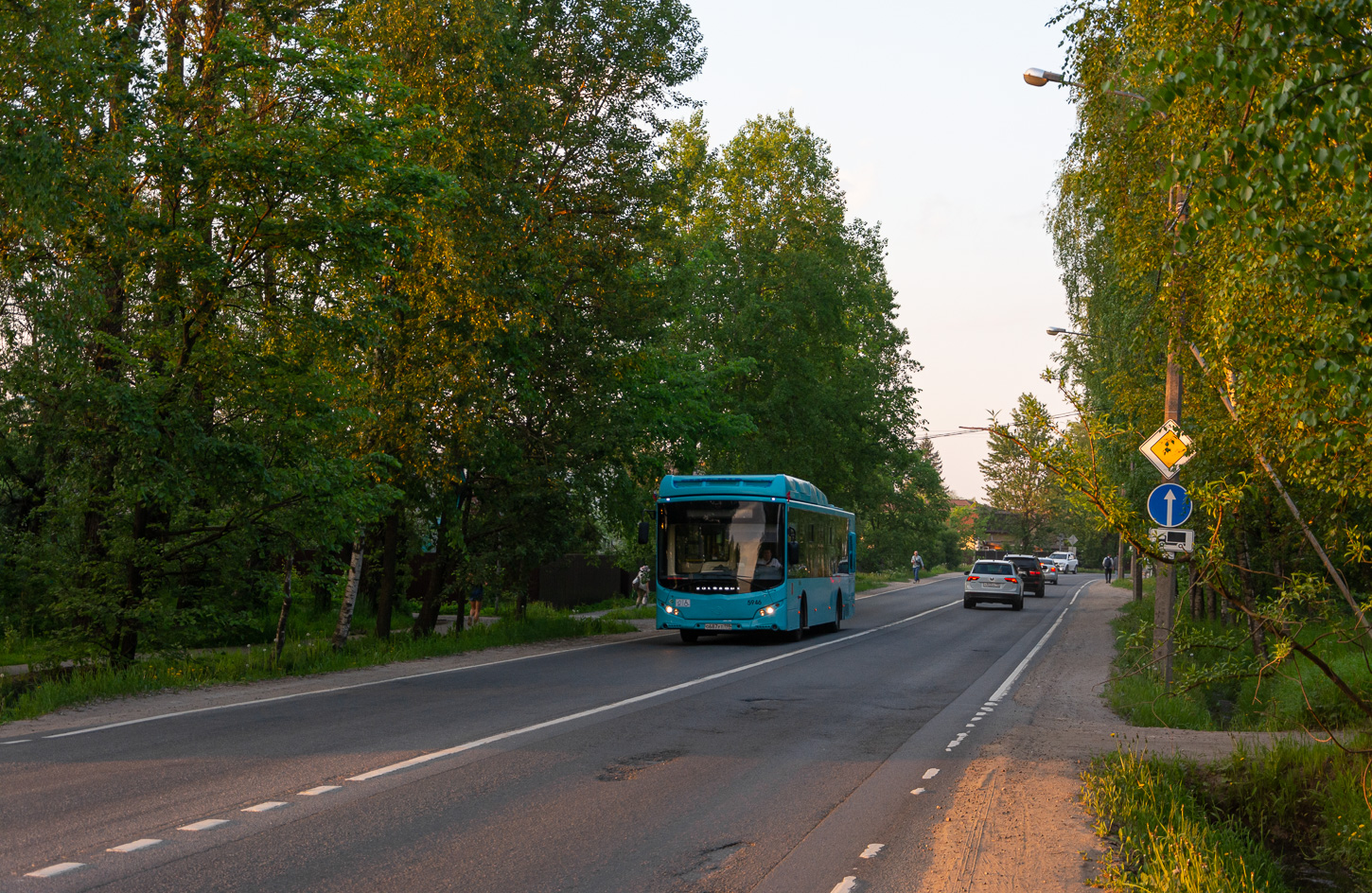 Saint Petersburg, Volgabus-5270.G2 (CNG) # 5946