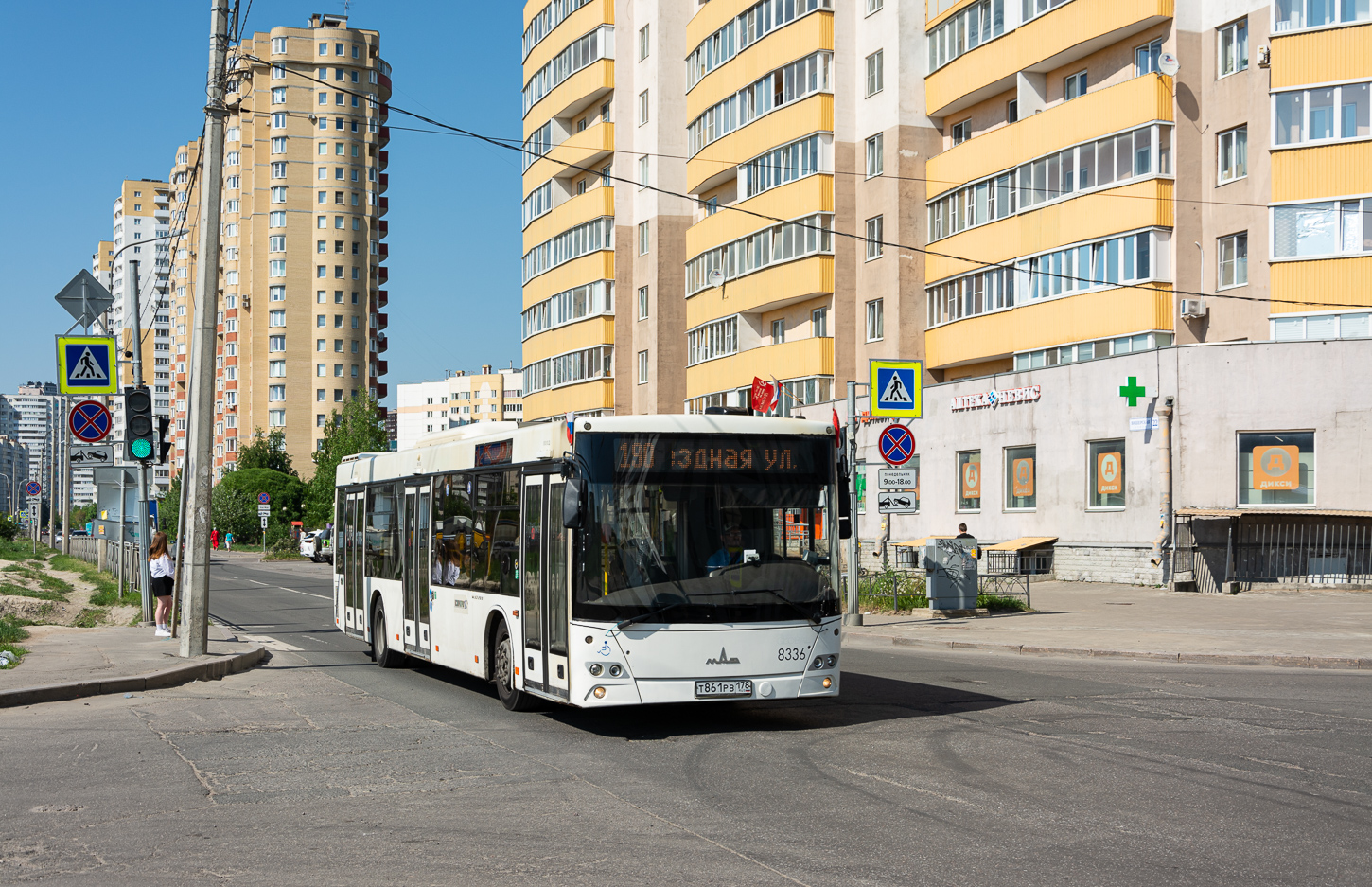 Saint Petersburg, MAZ-203.085 # 8336