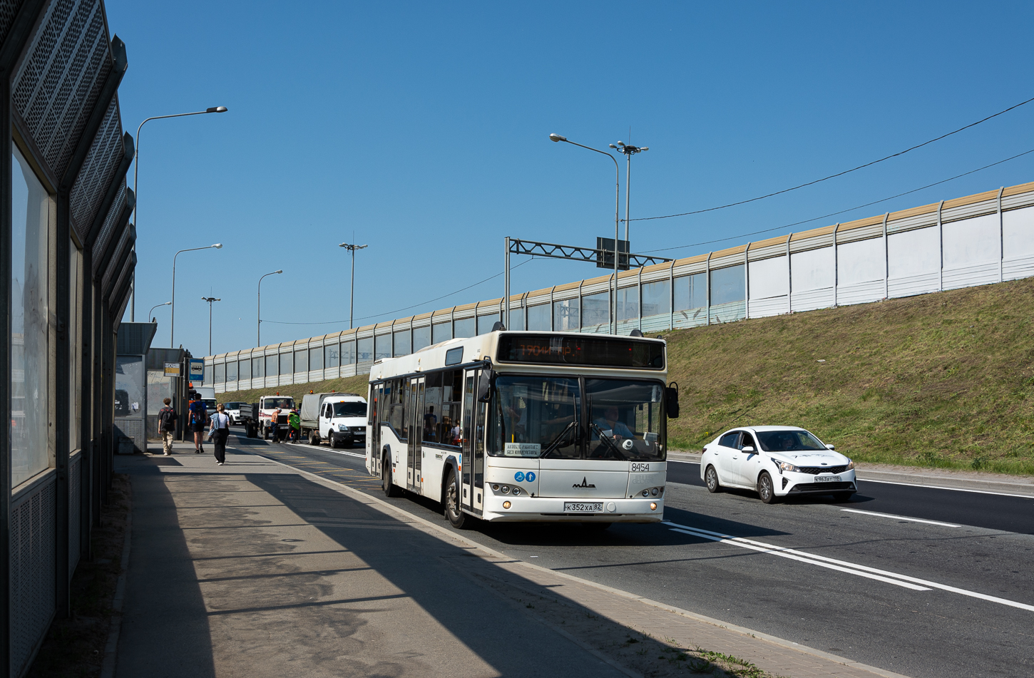 Saint Petersburg, MAZ-103.486 No. 8454