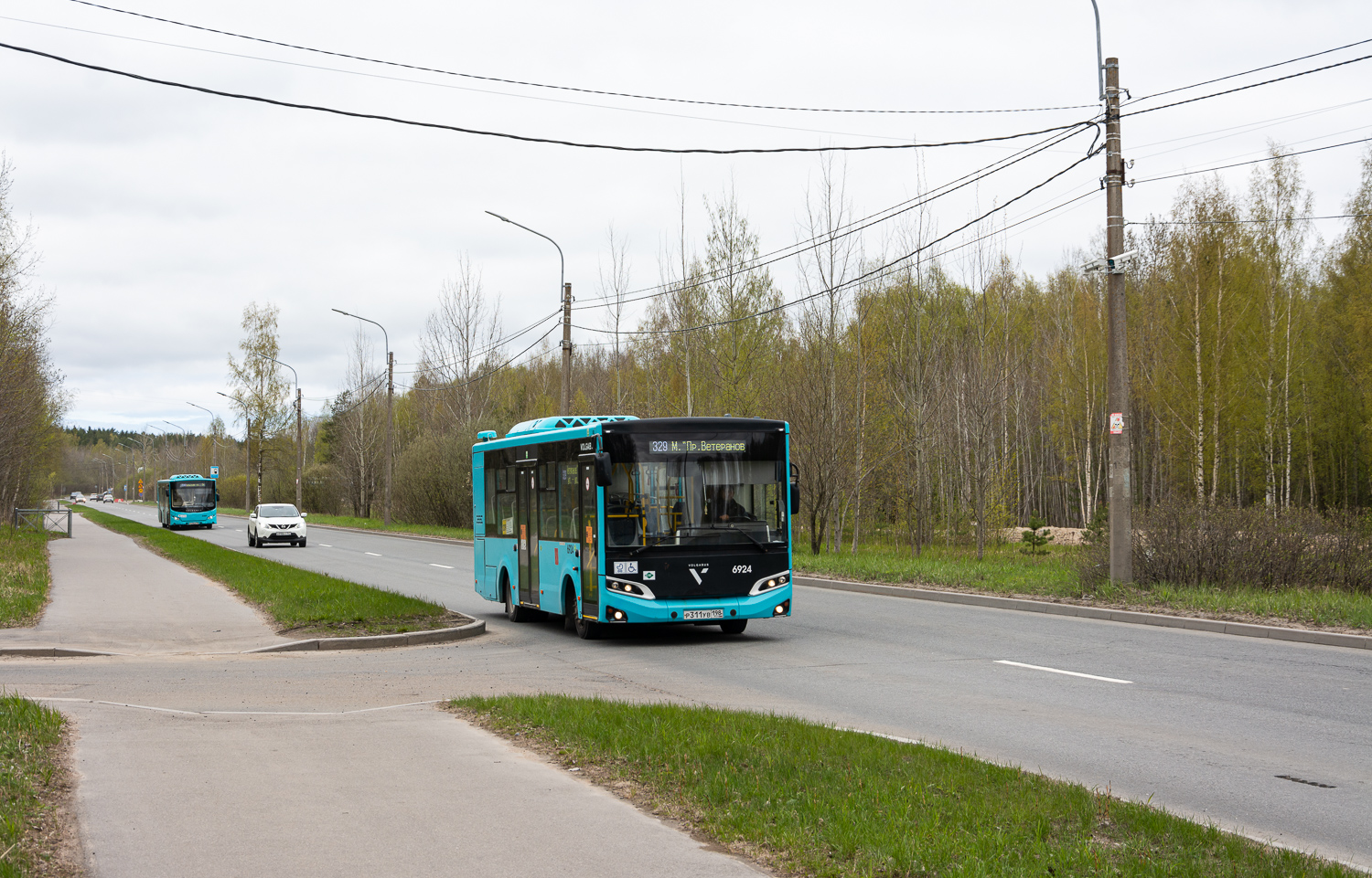 Санкт-Пецярбург, Volgabus-4298.G4 (LNG) № 6924