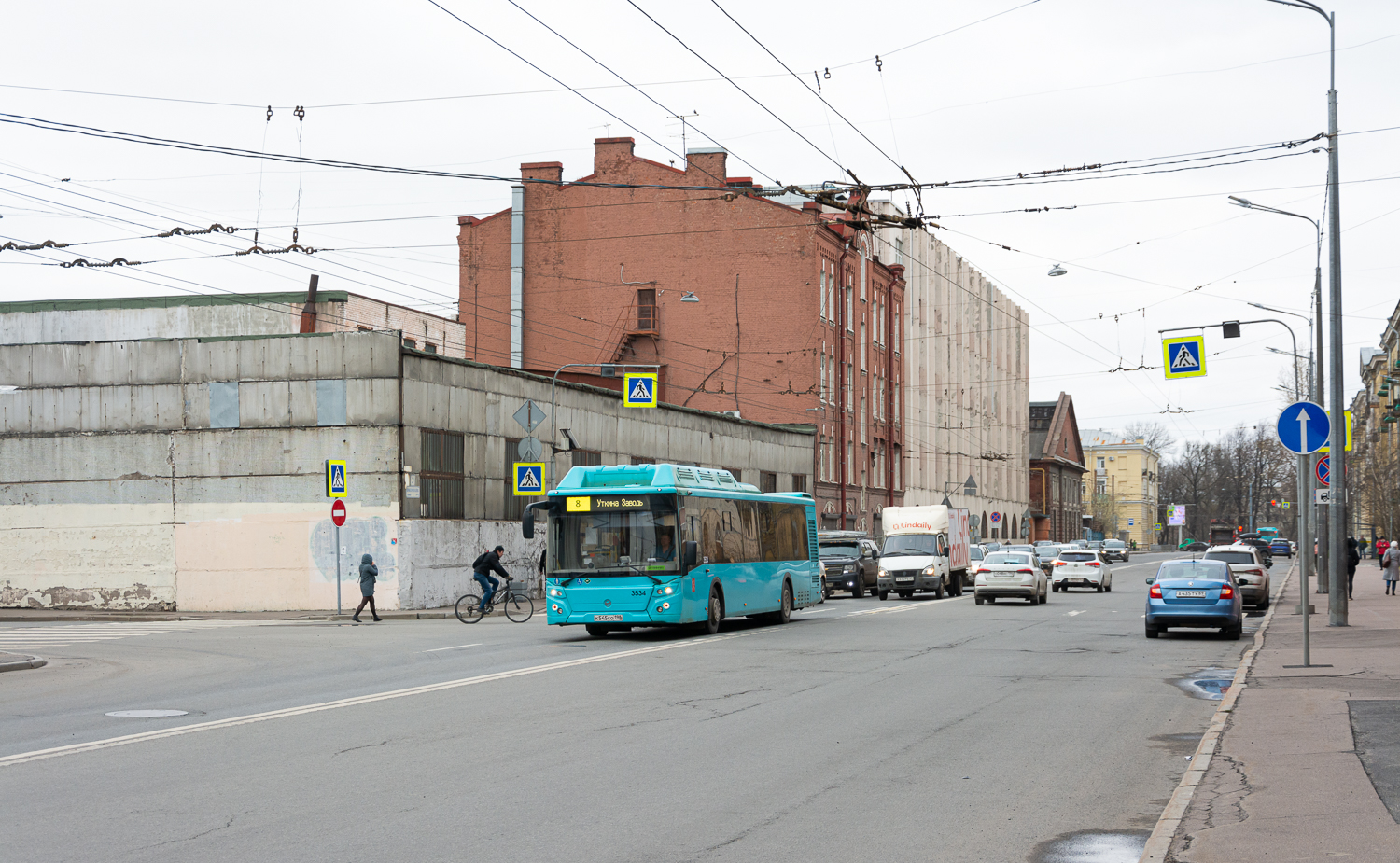 Saint Petersburg, LiAZ-5292.67 (CNG) # 3534