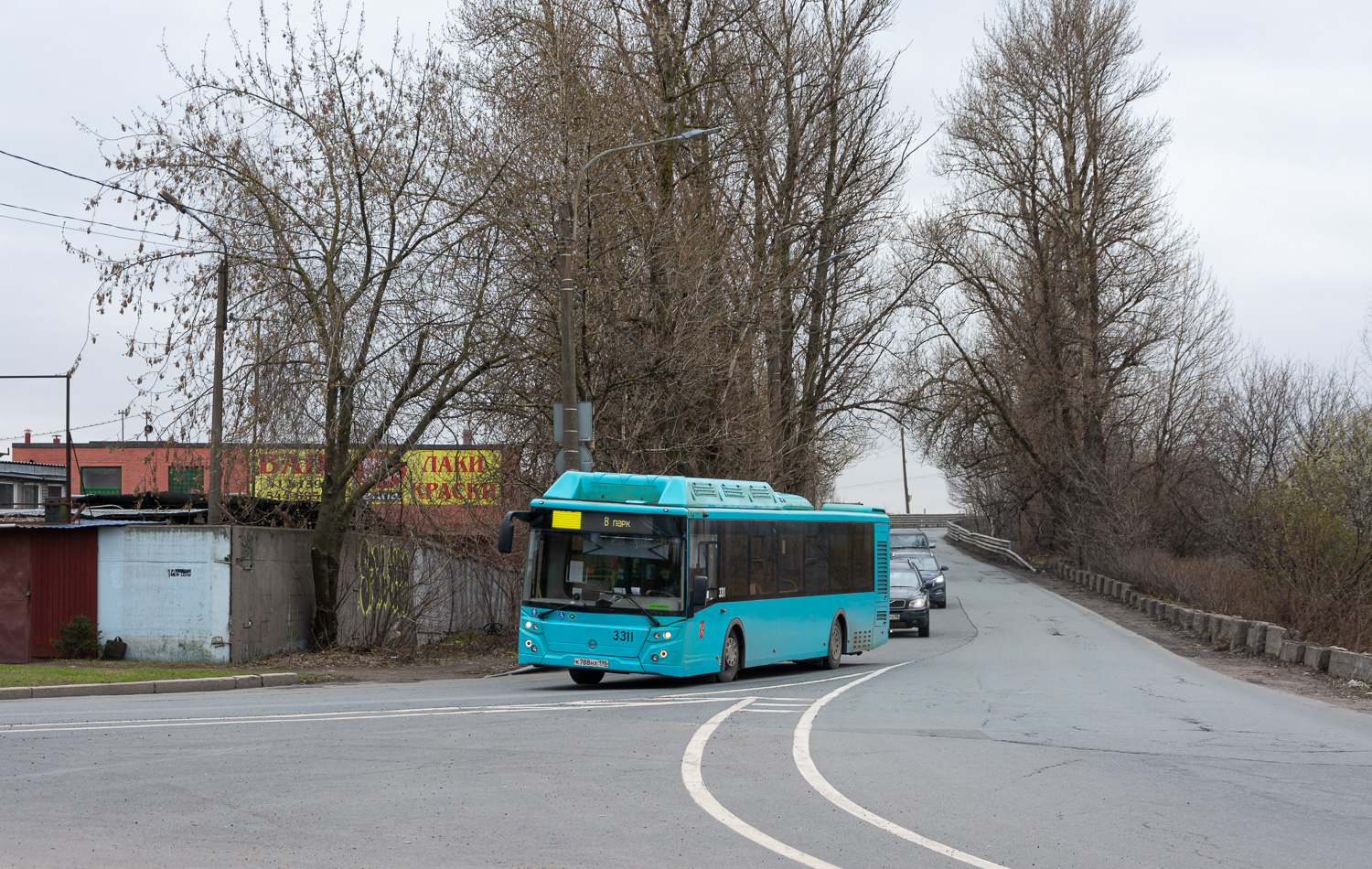 Saint Petersburg, LiAZ-5292.67 (CNG) # 3311