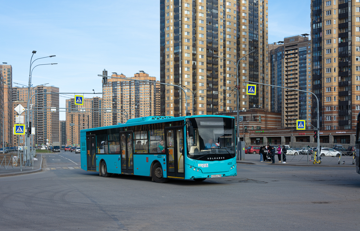 Saint Petersburg, Volgabus-5270.G2 (LNG) # 6223