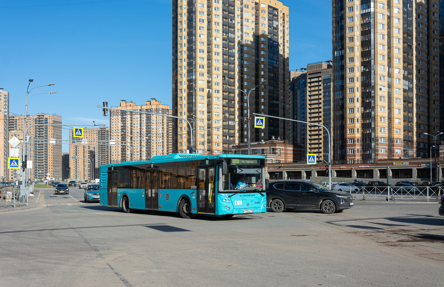 Saint Petersburg, LiAZ-5292.67 (LNG) # 31050