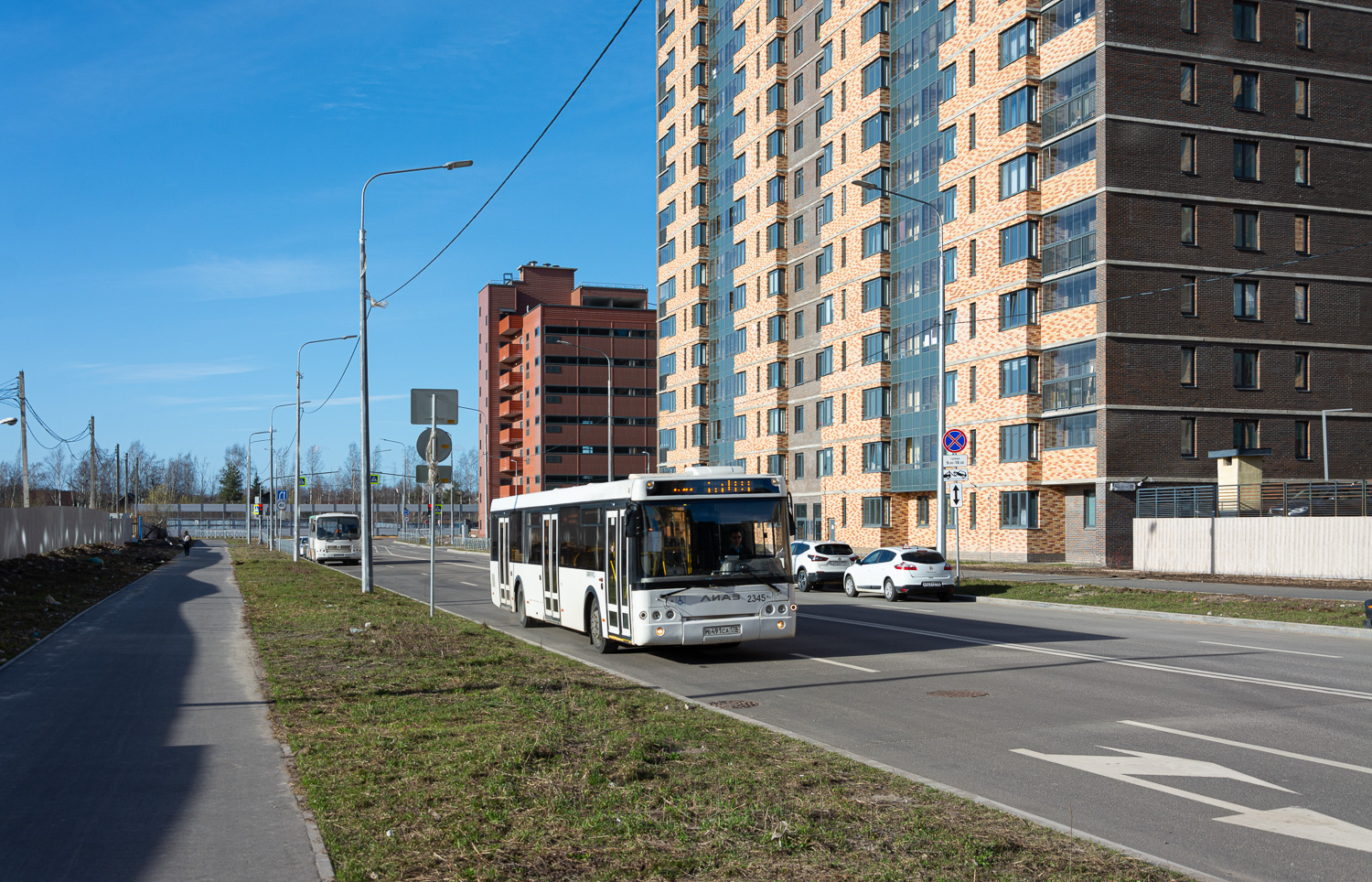 Saint Petersburg, LiAZ-5292.60 # 2345