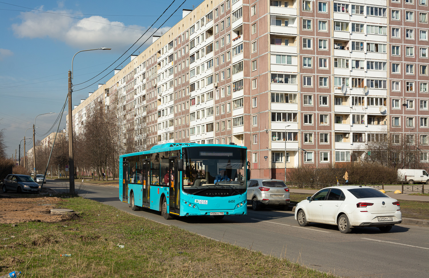 Saint Petersburg, Volgabus-5270.G2 (LNG) # 6450