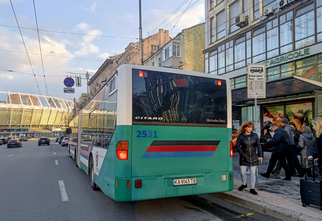 Kyiv, Mercedes-Benz O530G Citaro G # 2531