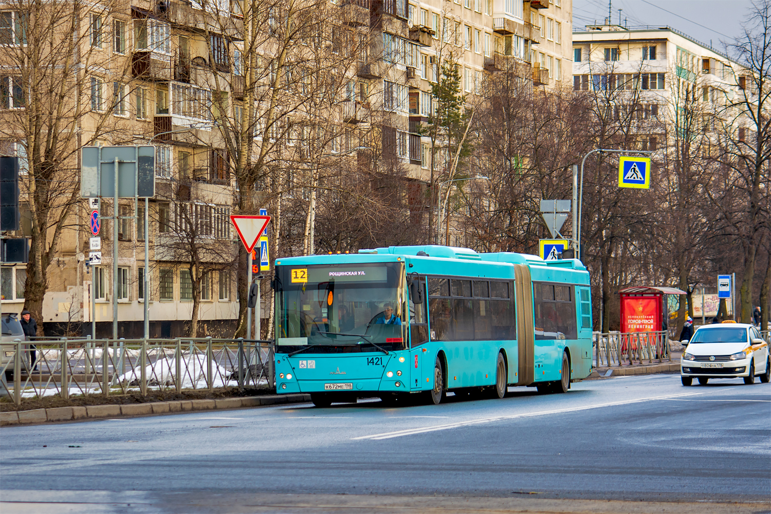 Saint Petersburg, MAZ-216.066 № 1421
