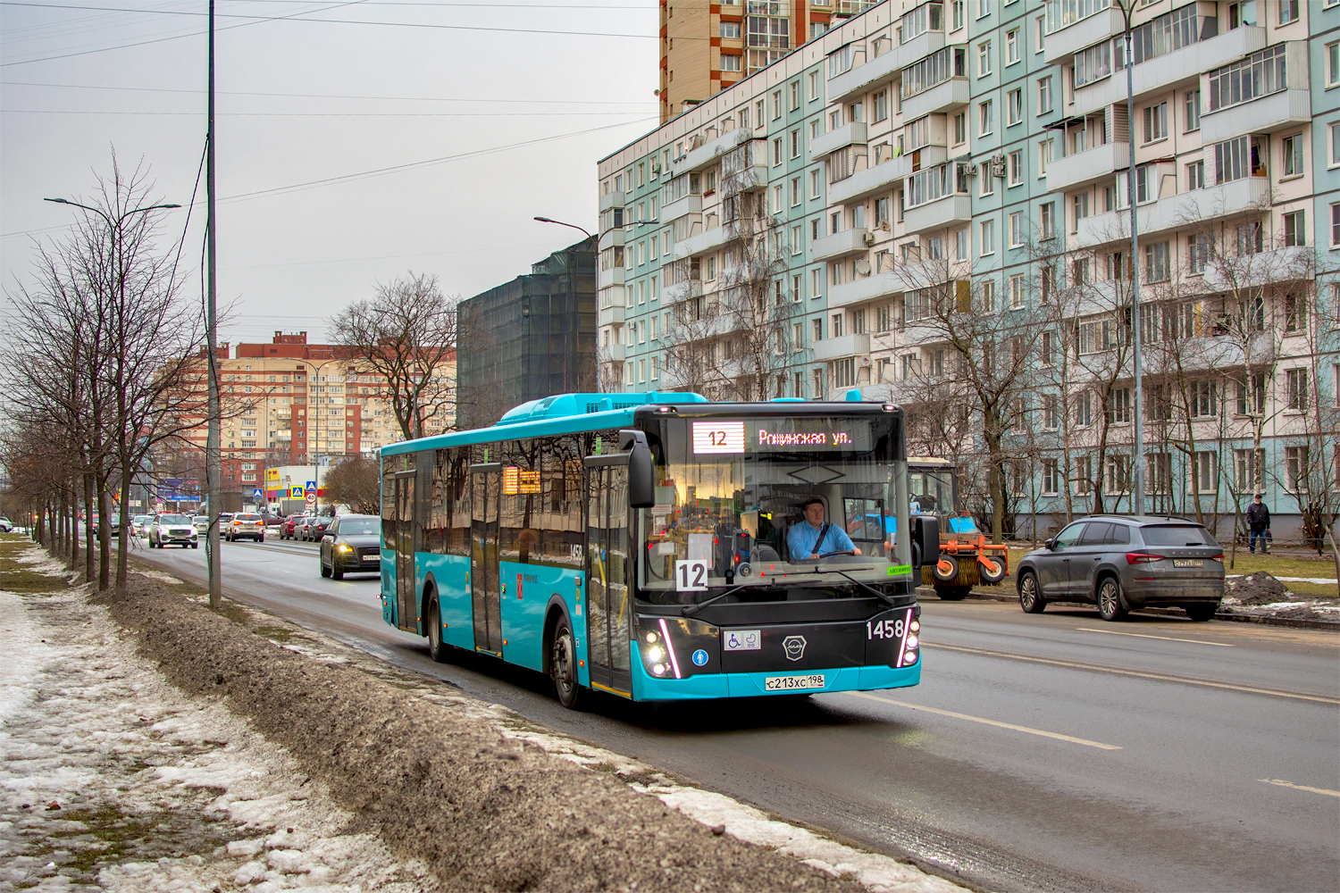 Saint Petersburg, LiAZ-5292.65 # 1458