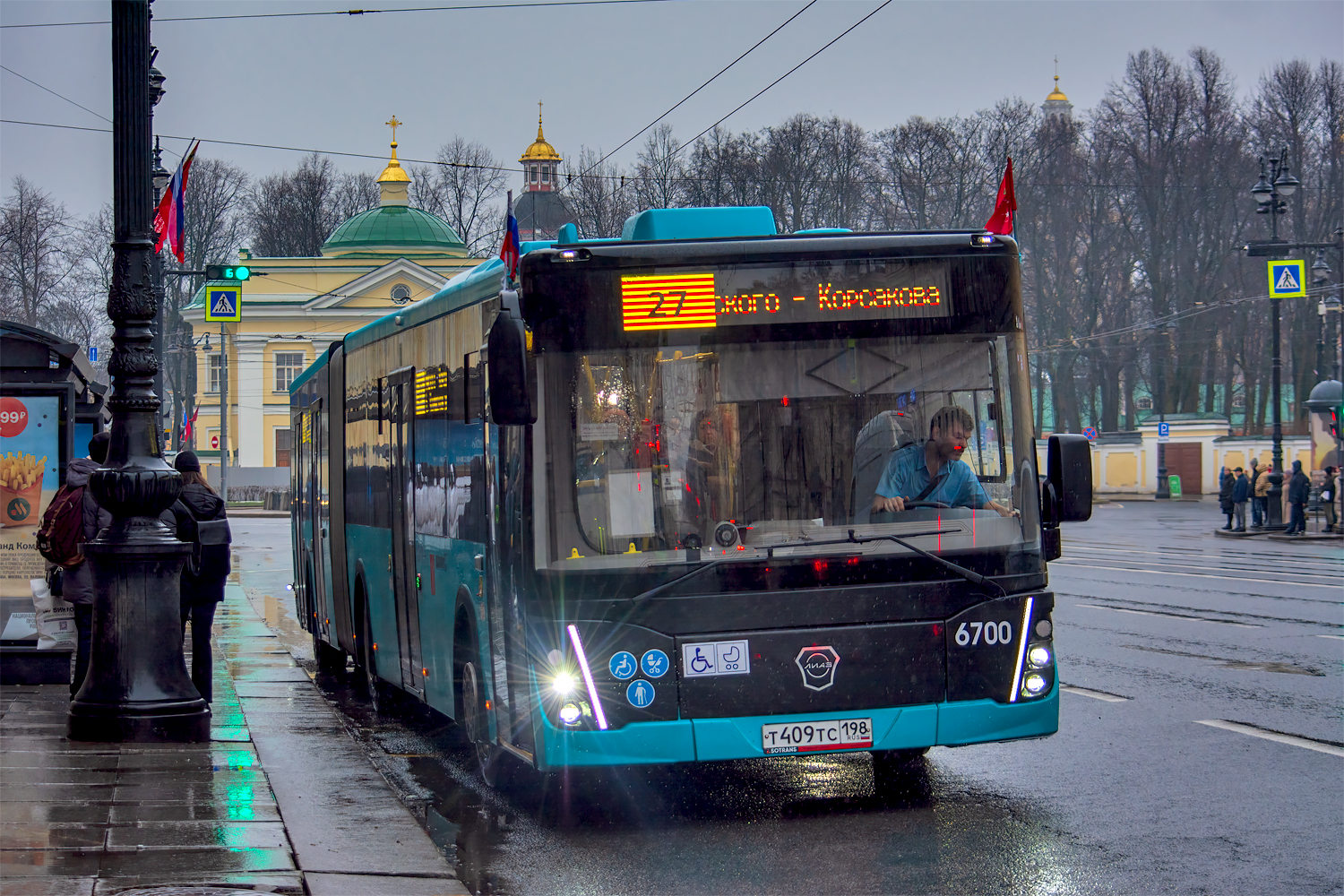 Saint Petersburg, LiAZ-6213.65 # 6700