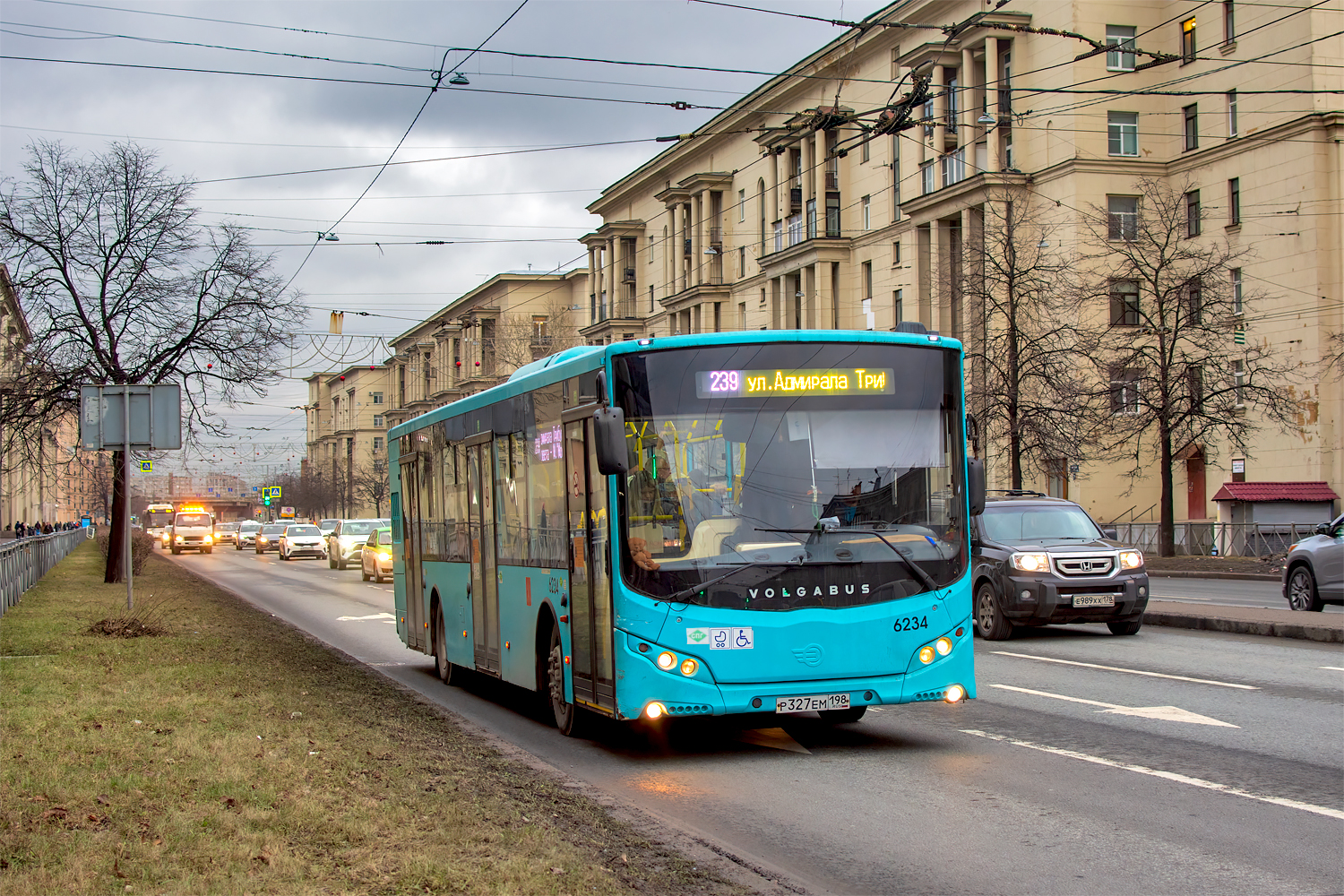 Saint Petersburg, Volgabus-5270.G2 (LNG) # 6234