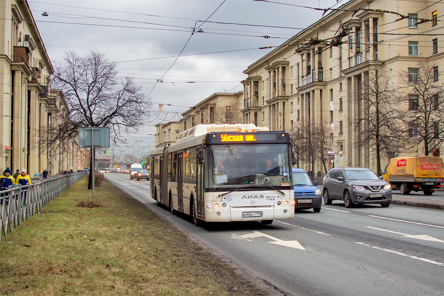 Saint Petersburg, LiAZ-6213.71 # 7522