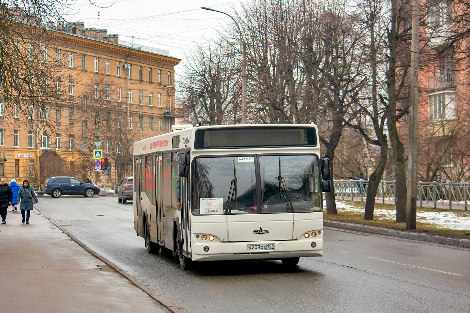 Saint Petersburg, MAZ-103.476 # К 209 СХ 198