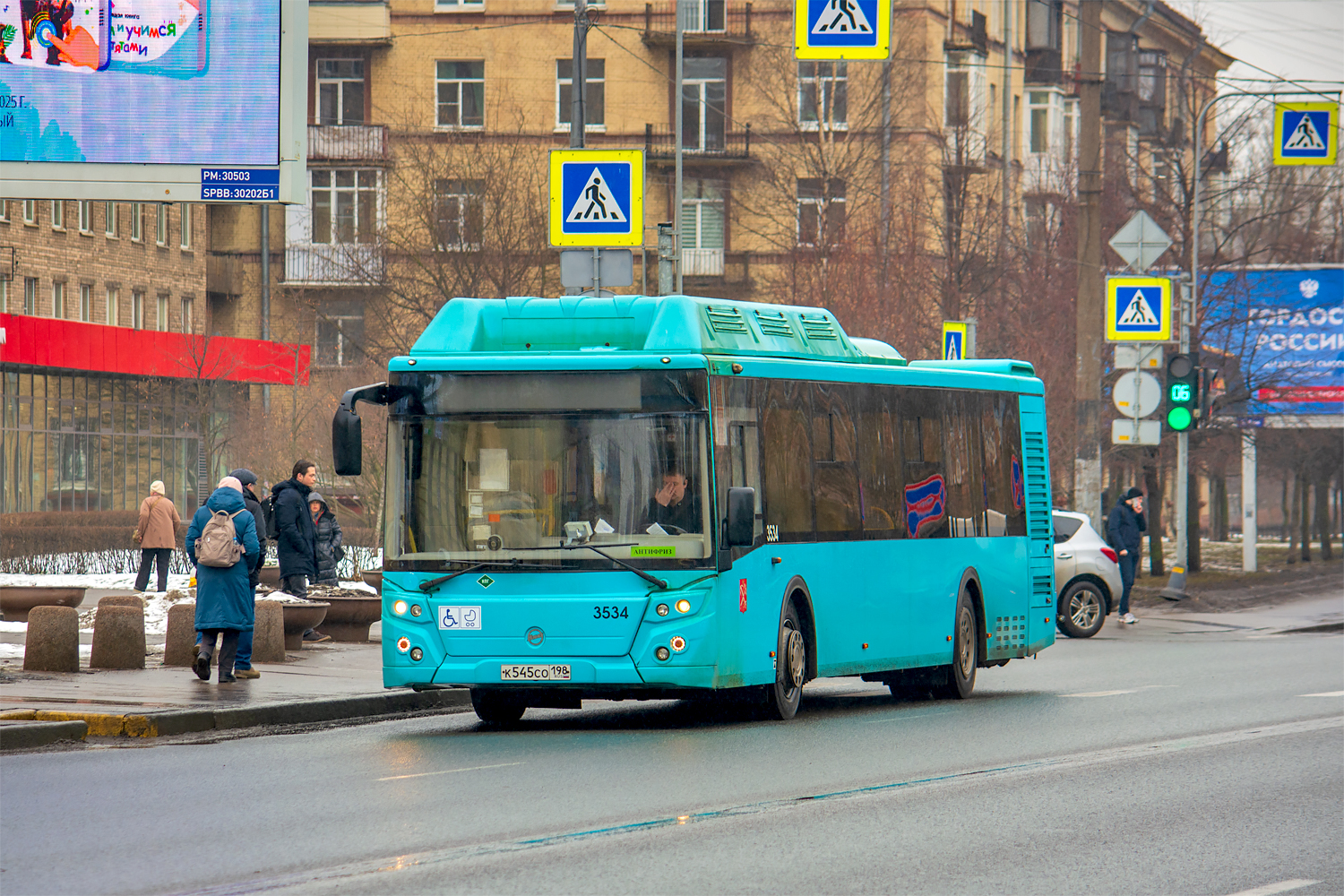 Saint Petersburg, LiAZ-5292.67 (CNG) # 3534