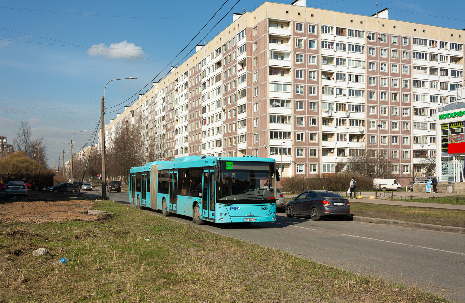 Saint Petersburg, MAZ-216.066 # 1538