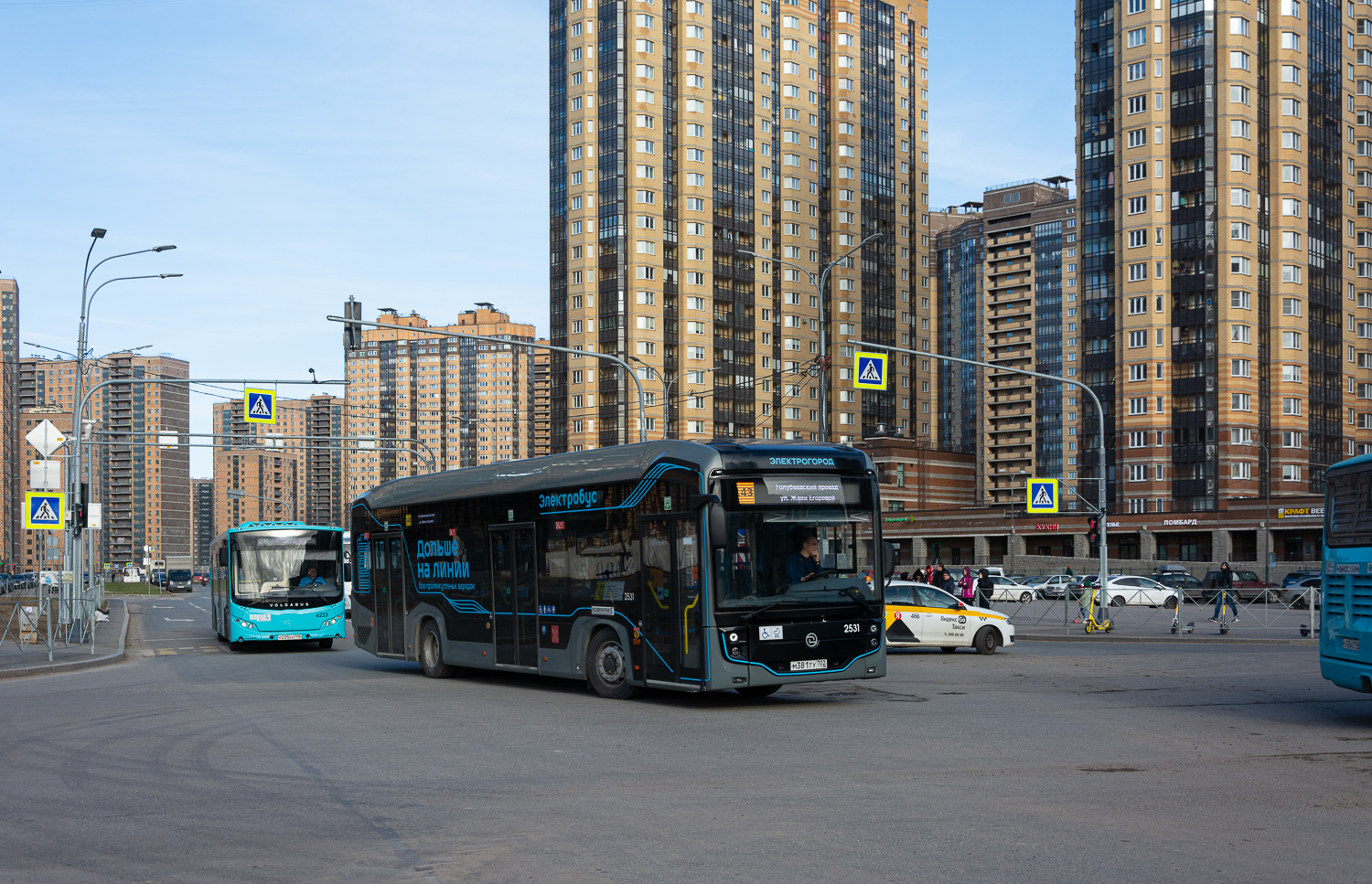 Санкт-Пецярбург, УТТЗ-6242.01 "Электрогород" № 2531
