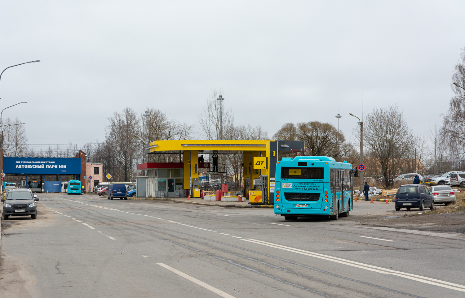 Saint Petersburg, LiAZ-4292.60 # 6714