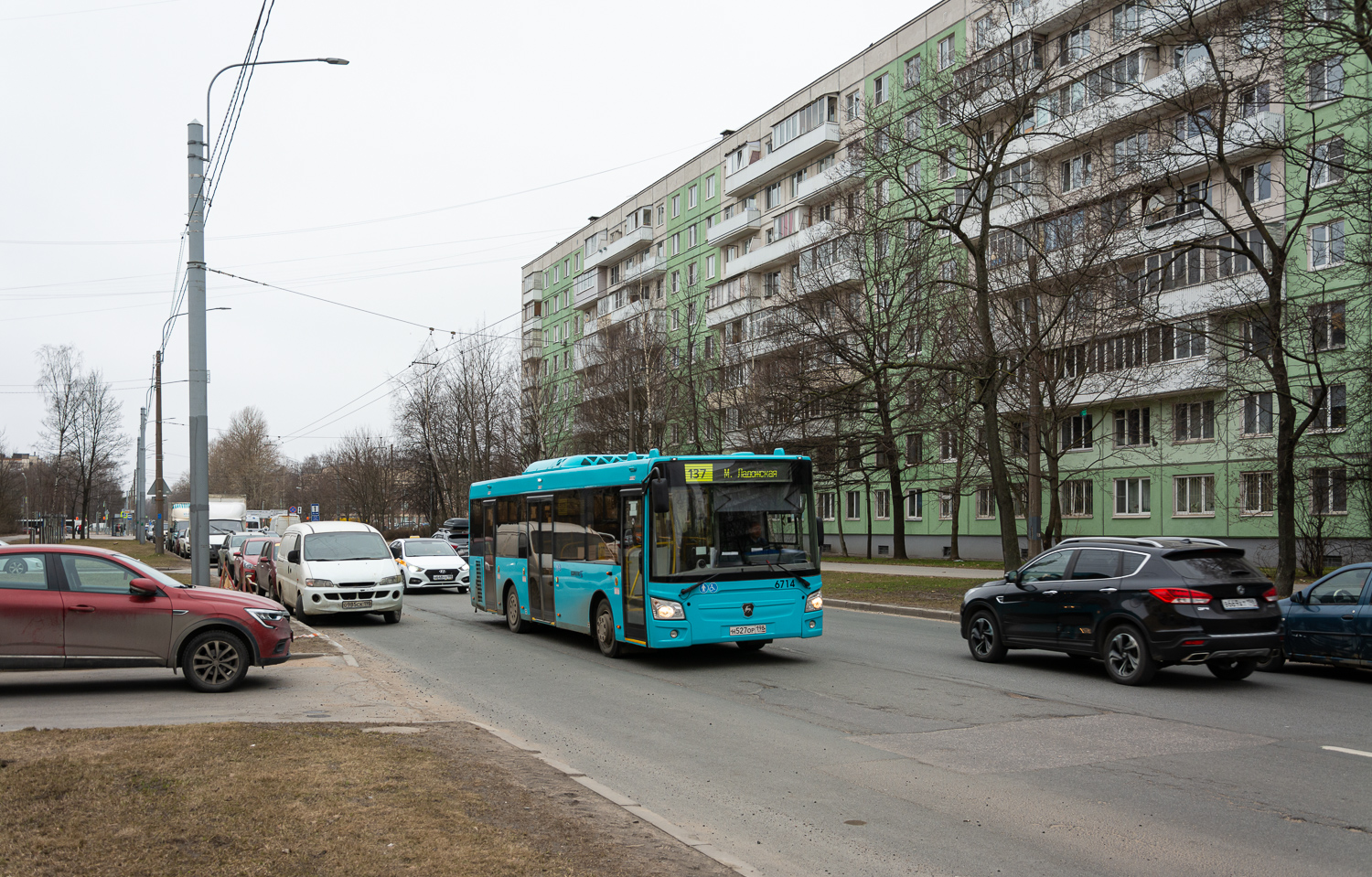 Saint Petersburg, LiAZ-4292.60 # 6714