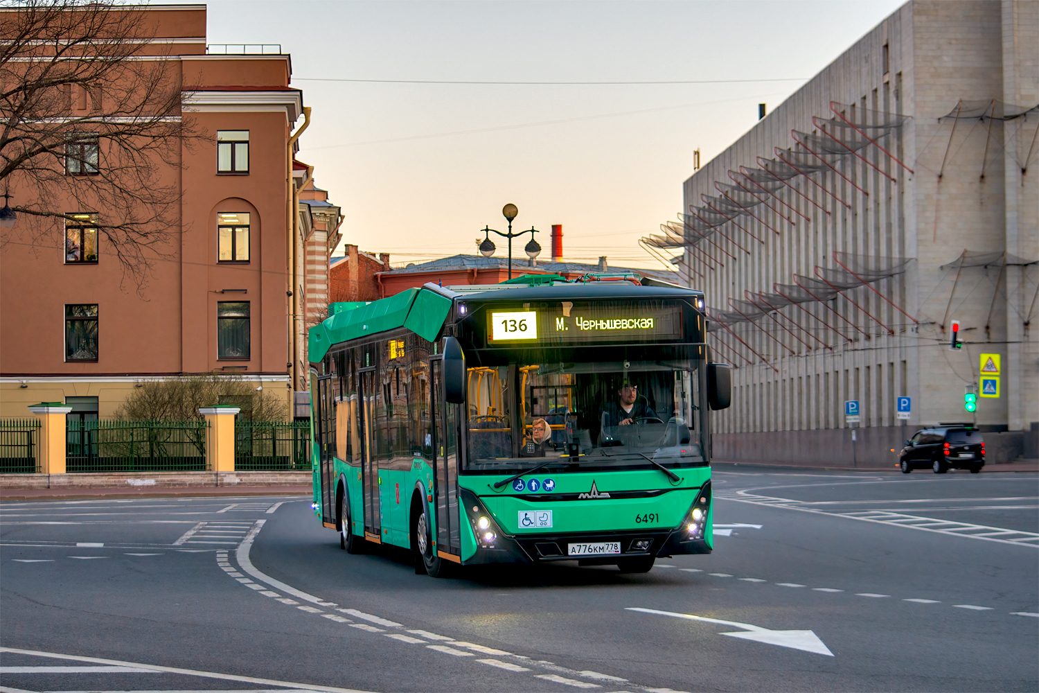 Saint Petersburg, MAZ-303.E23 # 6491